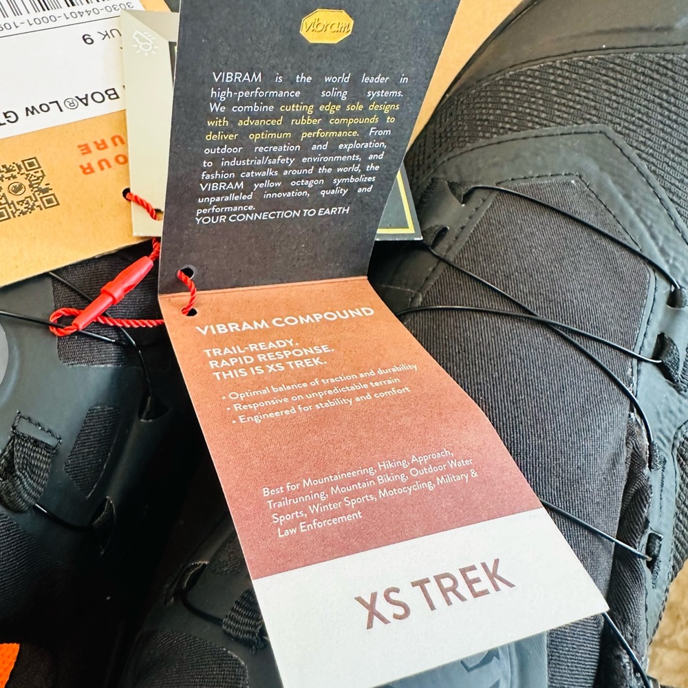 Mammut Ducan Boa Low GTX Men's Trail Shoes - Black US 10 RARE! NIB! - Picture 11 of 14